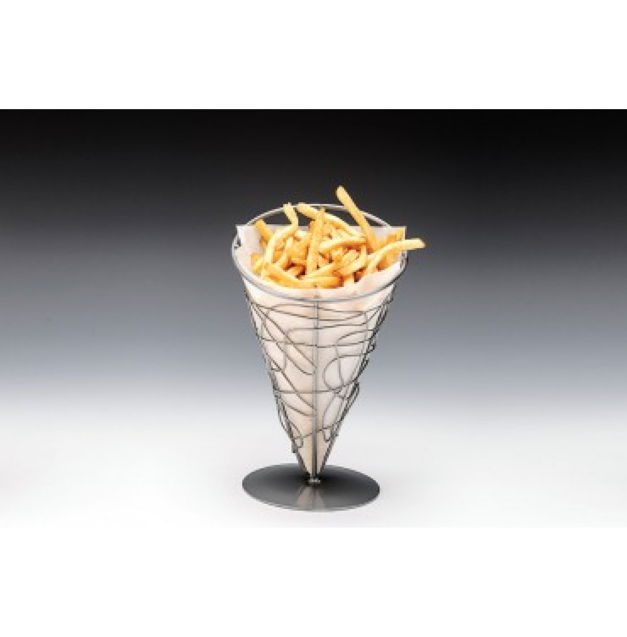 PATATES SERVİS STANDI Ø 14 H:22,5 Cm